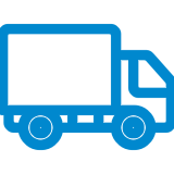 Commercial truck icon